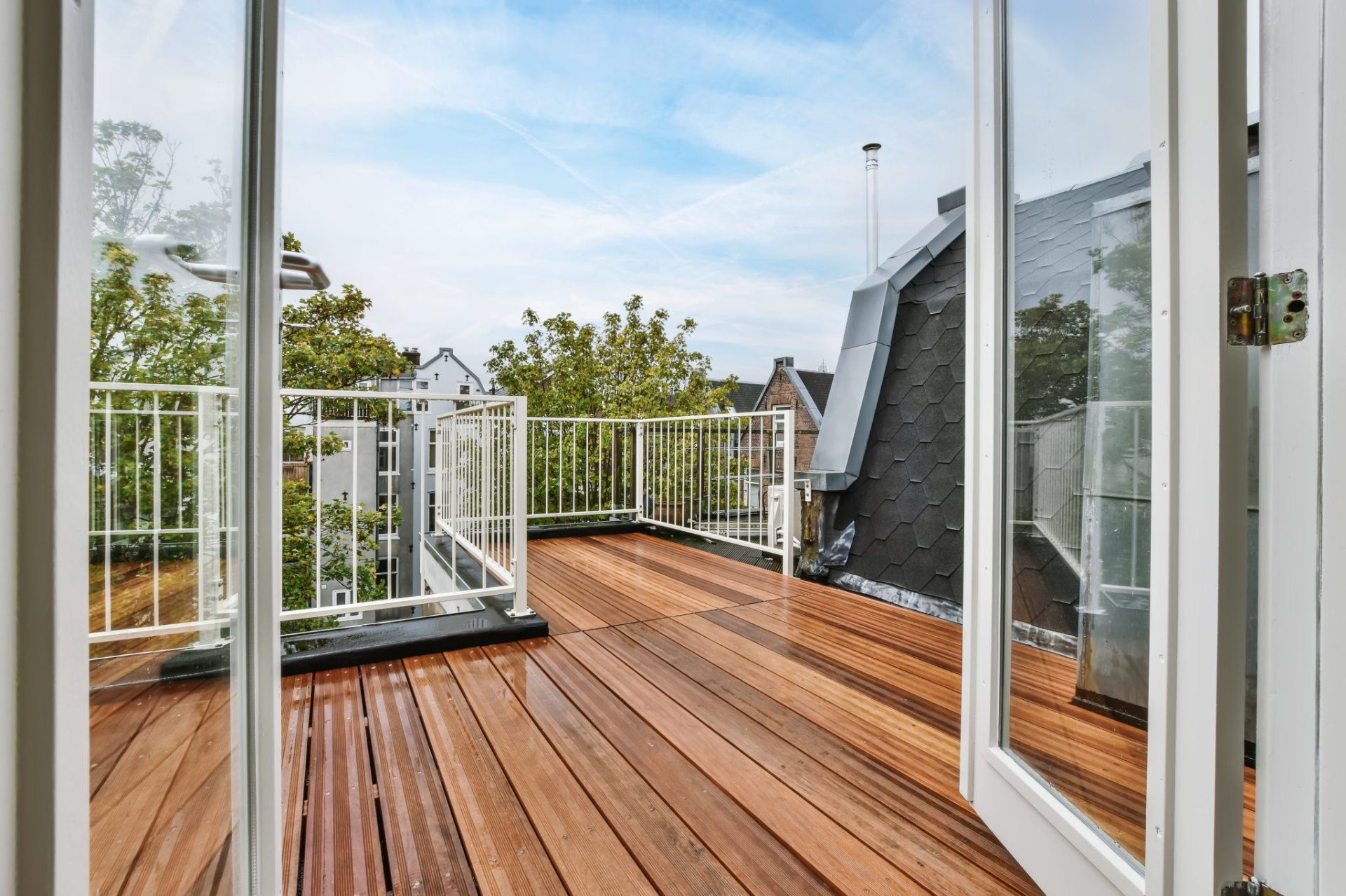 Restored home deck