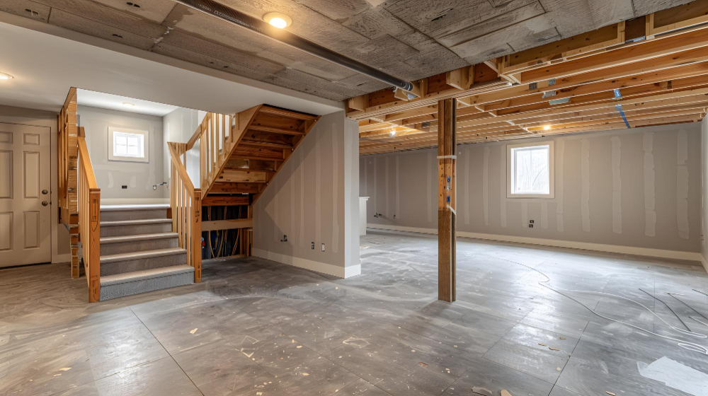 Finished basement 2
